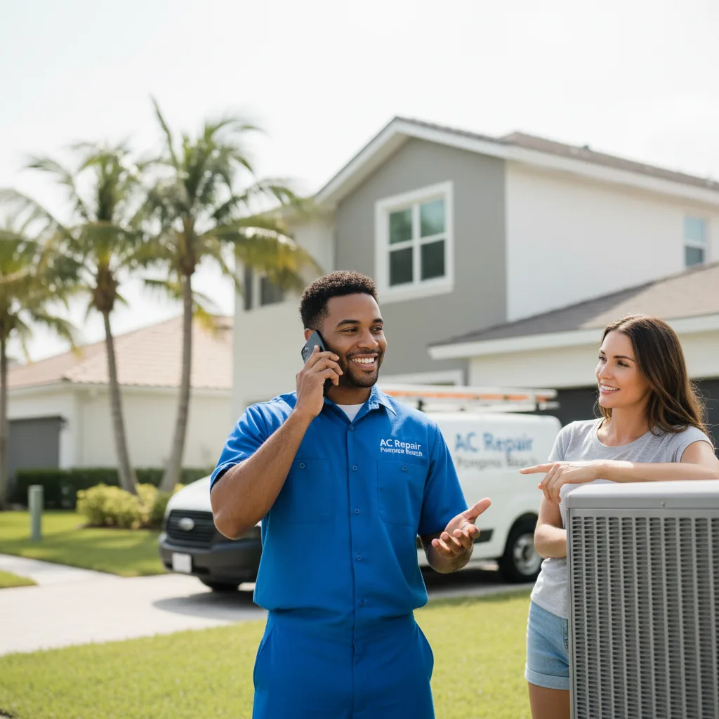 AC Repair Pompano Beach customer support in New Vienna